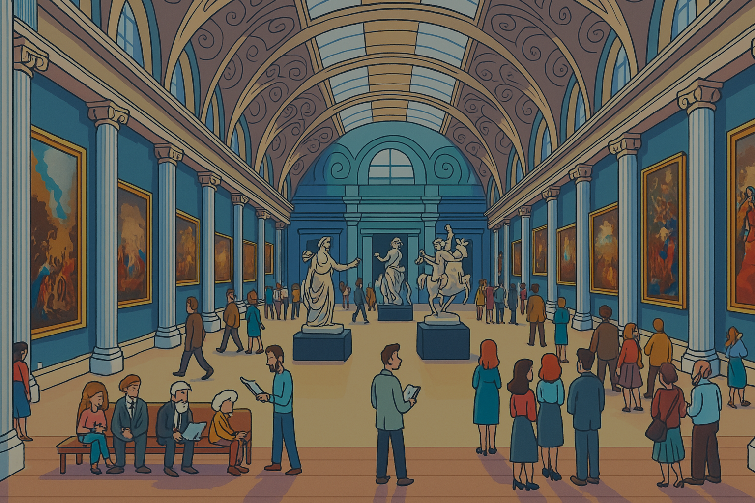 Tour de galerías de arte